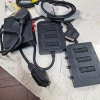 multiprese scart + 2 cavi scart 