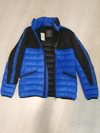 piumino uomo nuovo blu uptobe 52