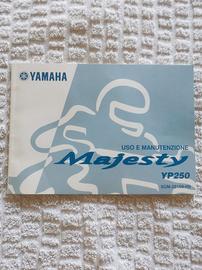 Libretto uso e manutenzione Yamaha Majesty YP 250