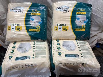 Pannoloni pants mutandina assorbente misura XL