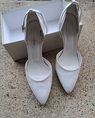 Scarpe con tacco da sposa