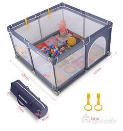 Box bambini pieghevole 127x127 come nuovo
