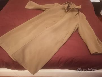 Cappotto uomo cammello cashmere tg. 52 come nuovo