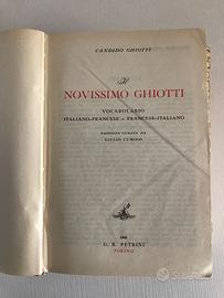 Dizionario Ghiotti vintage Francese - Italiano - Collezionismo In vendita a  Pordenone
