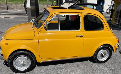 Fiat 500 F 1972 – Targa e libretto originali