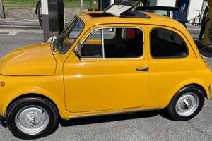 Fiat 500 F 1972 – Targa e libretto originali