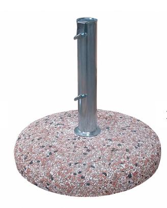 3 basi in cemento per ombrelloni 