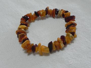 BRACCIALE CON AMBRA LITUANA