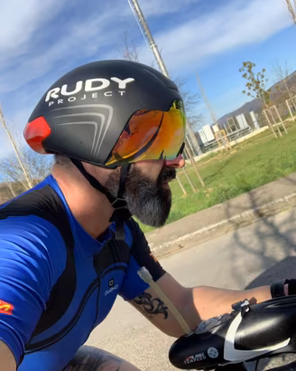Casco Triathlon / Crono Rudy Project "The Wing"