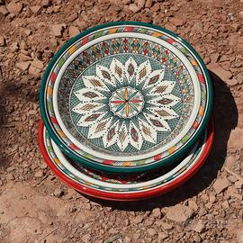 Piatto portata in ceramica marocchina