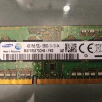 RAM Samsung DDR3L da 4GB (modello M471B5173QH0-YK0