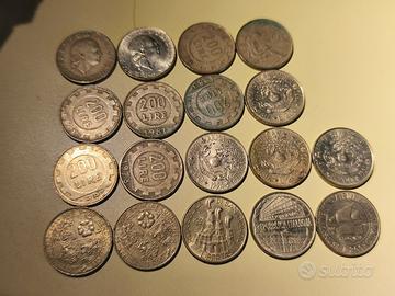 18 Monete da 200 lire di varie tipologie
