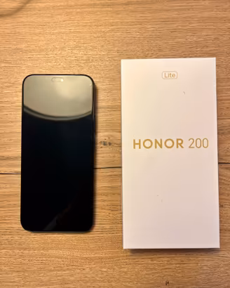Honor 200 Lite 256GB Black - come nuovo