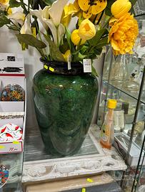 Vaso in ceramica verde - Negozio