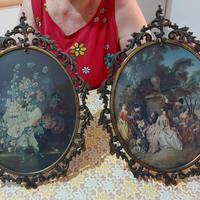 Quadretti vintage da soggiorno 