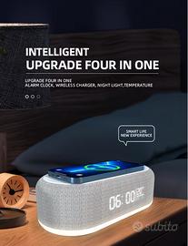 Sveglia con ricarica wireless 