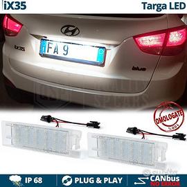 Luci Targa LED per HYUNDAI ix35 CANbus Luce BIANCA