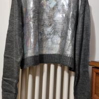 maglione da donna luccicante