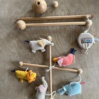 Giostrina sonora les papoum  neonato