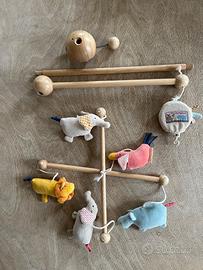 Giostrina sonora les papoum  neonato