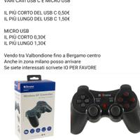 controller universale e cuffie bluetooth 