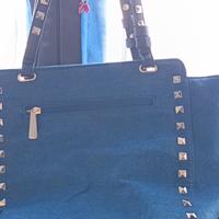 Borsa a tracolla in jeans