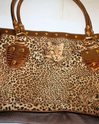 Splendida borsa leopardo