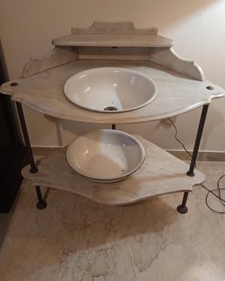 Antico Lavabo toilette da camera marmo