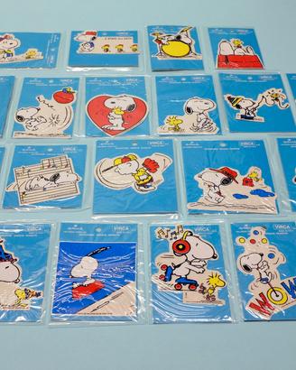 Vetrofanie adesive SNOOPY PEANUTS vintage stickers