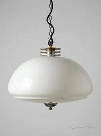 Lampadario Sospensione SpaceAge Anni 70-80 Vintage