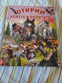 libro per bambini sui cavalli (leggere descrizione