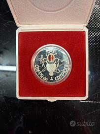 Medaglia in argento Coppa Campioni MILAN 1990