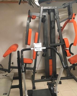 Palestra multifunzione completa, home gym