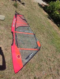 Vela windsurf severne 2,5 con albero scuola