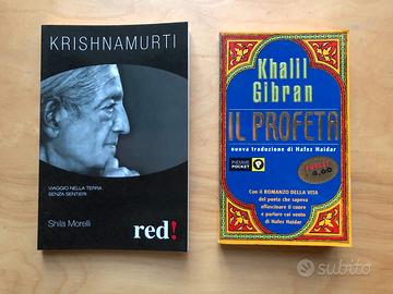 Libri Krishnamurti e Il profeta