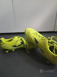 scarpe da calcio joma mai utilizzate gialle fluo