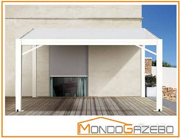 Pensilina 4x4 Pompeiana fissa raffinata tenda