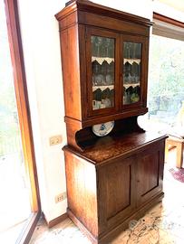 madia e vetrinetta antica fine '800 Italia