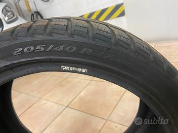 2 Pneumatici pirelli sottozero 205/45 R17-84H m+s