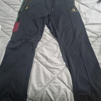 Tuta converse nera zip oro - S