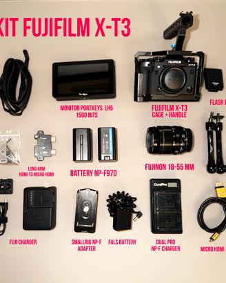 Kit Fujifilm X-T3