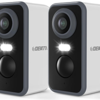 DEATTI Telecamera Wi-Fi Esterno/Interno Senza Fili