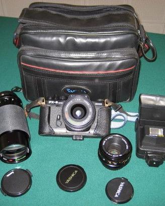 Corredo fotografico YASHICA FX3/2000 vintage