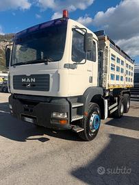 Autocarro Man TG 460 3 assi gemellato ribaltabile