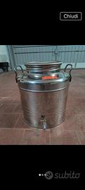 Bidone contenitore olio alimentare 