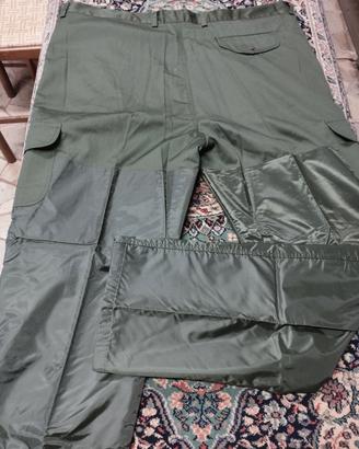 Pantalone caccia pesca tg.  62 gamba impermeabil