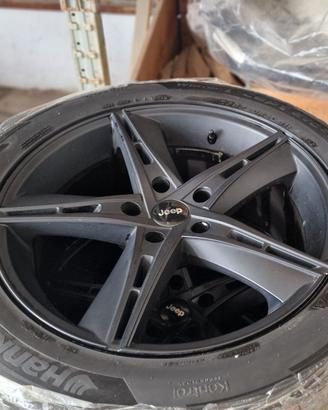 Cerchi in lega da 20 nero satinato jeep