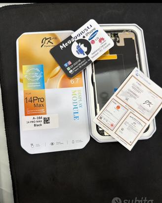 Display IPHONE  14 pro max  Qualità In cell e oled