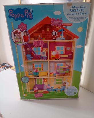 mega  casa peppe pig parlante