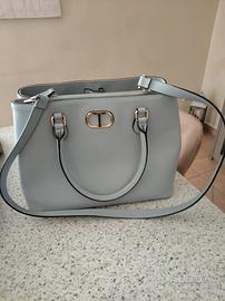 borsa azzurra twins set